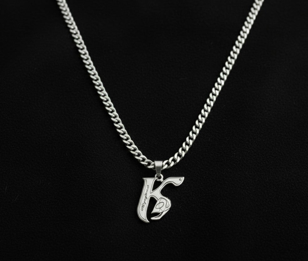 Silver Logo Chain