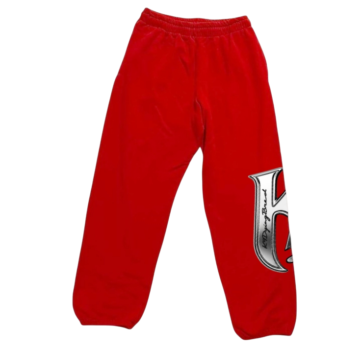 Red KAMPNINE x LODB Sweatpants